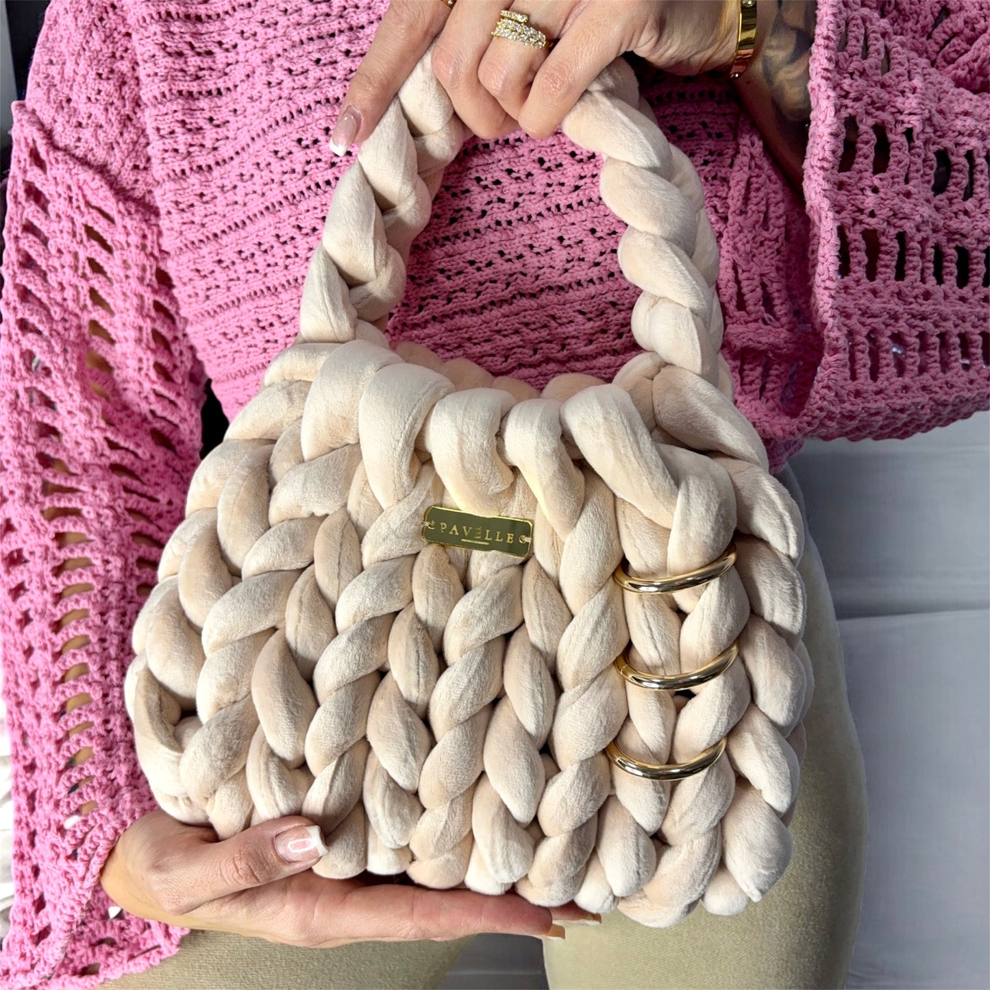 PAVELLE BEIGE VELVET ✨
