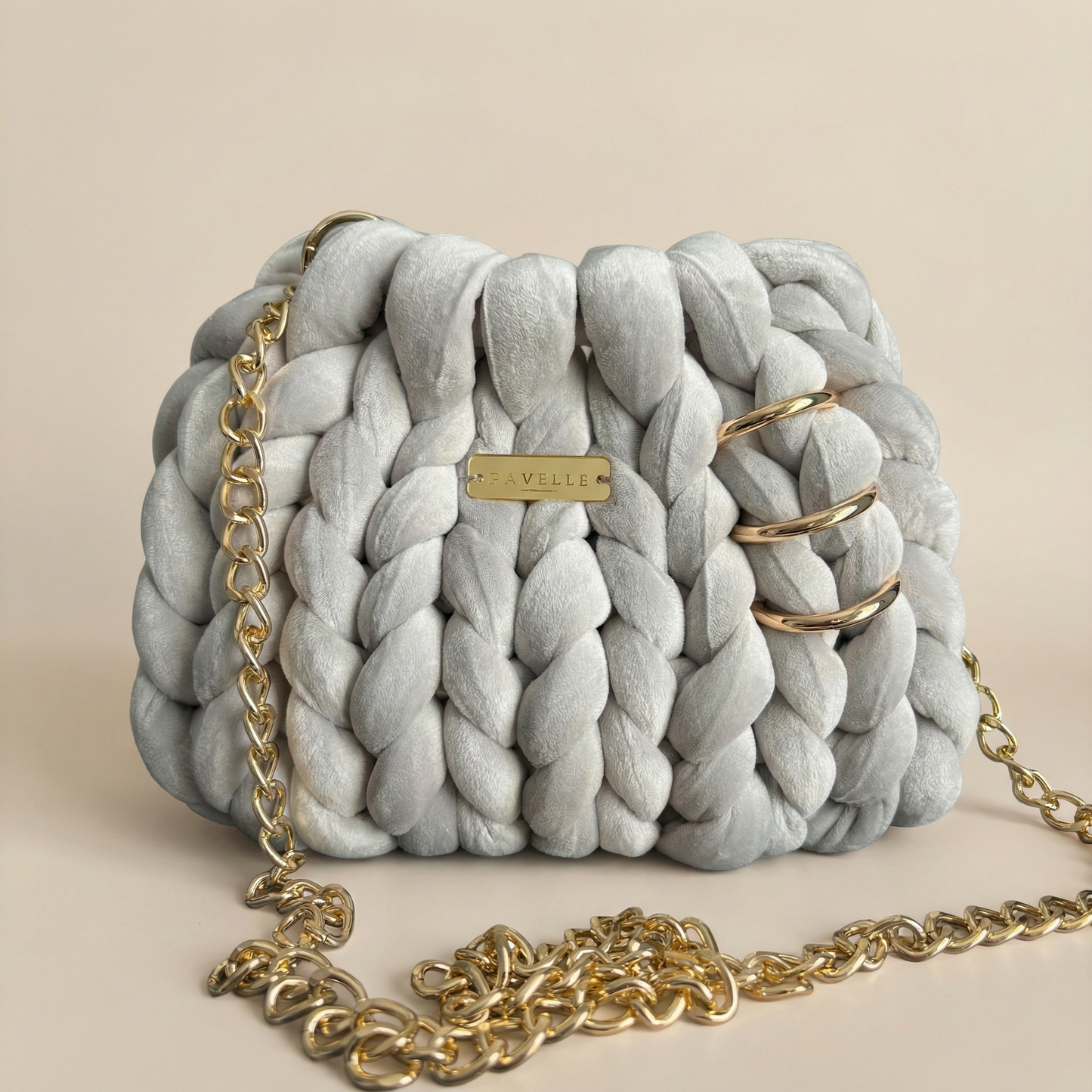 PAVÉLLE GREY VELVET