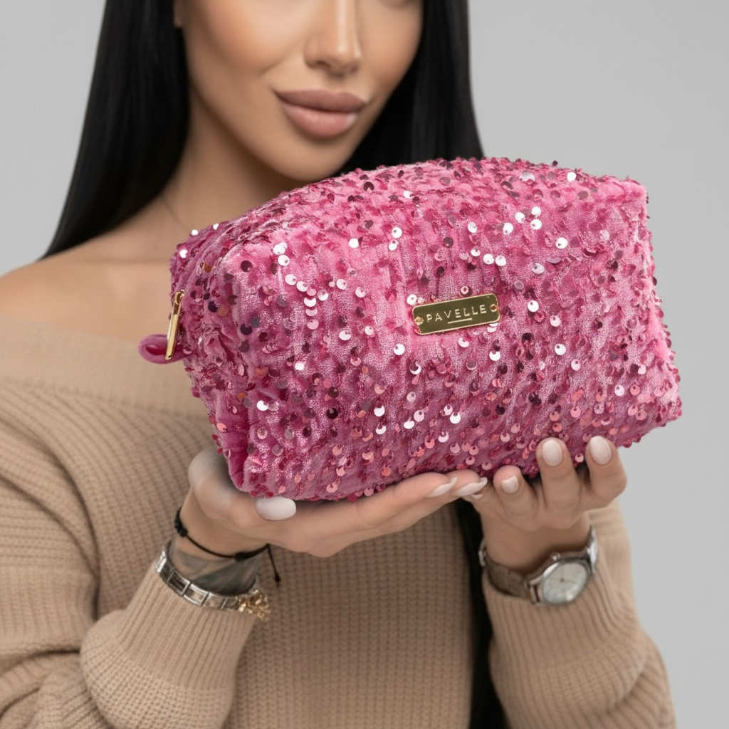 Козметичен несесер PAVÉLLE PINK 🩷